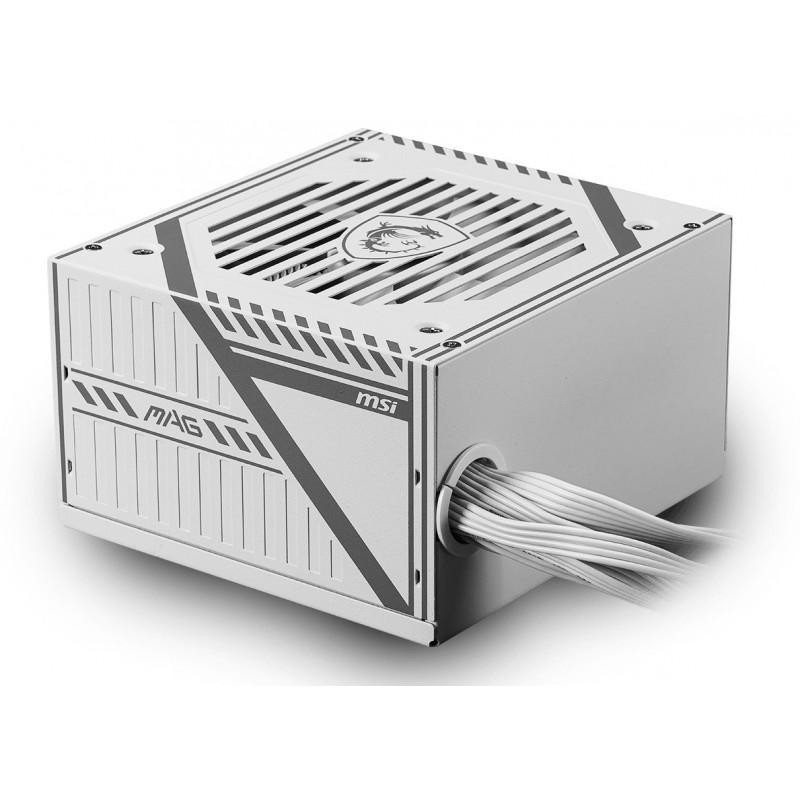 MSI MAG A650BNL 80Plus Bronze 650W - Blanc
