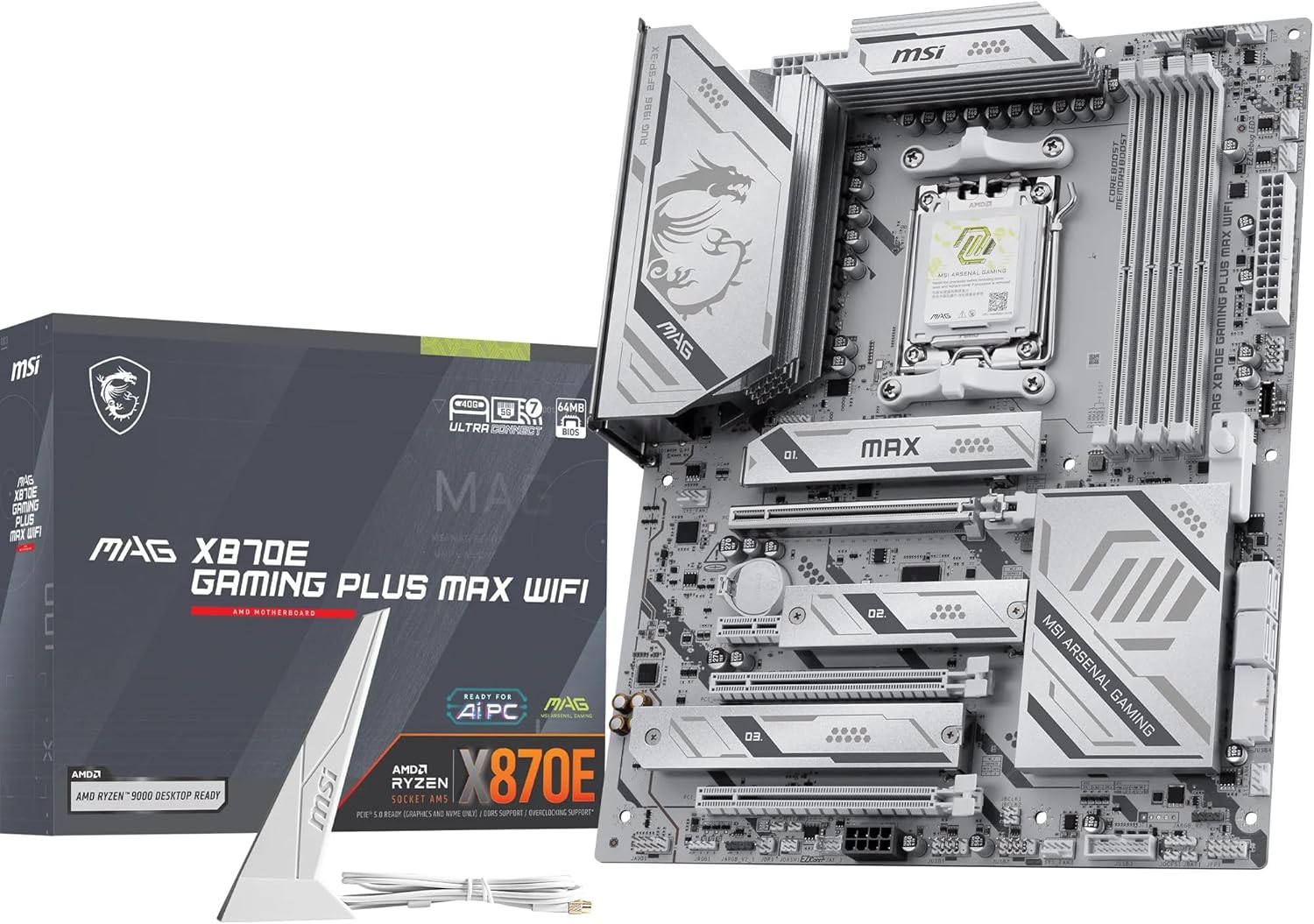 MSI MAG X870E GAMING PLUS MAX WIFI - image 1