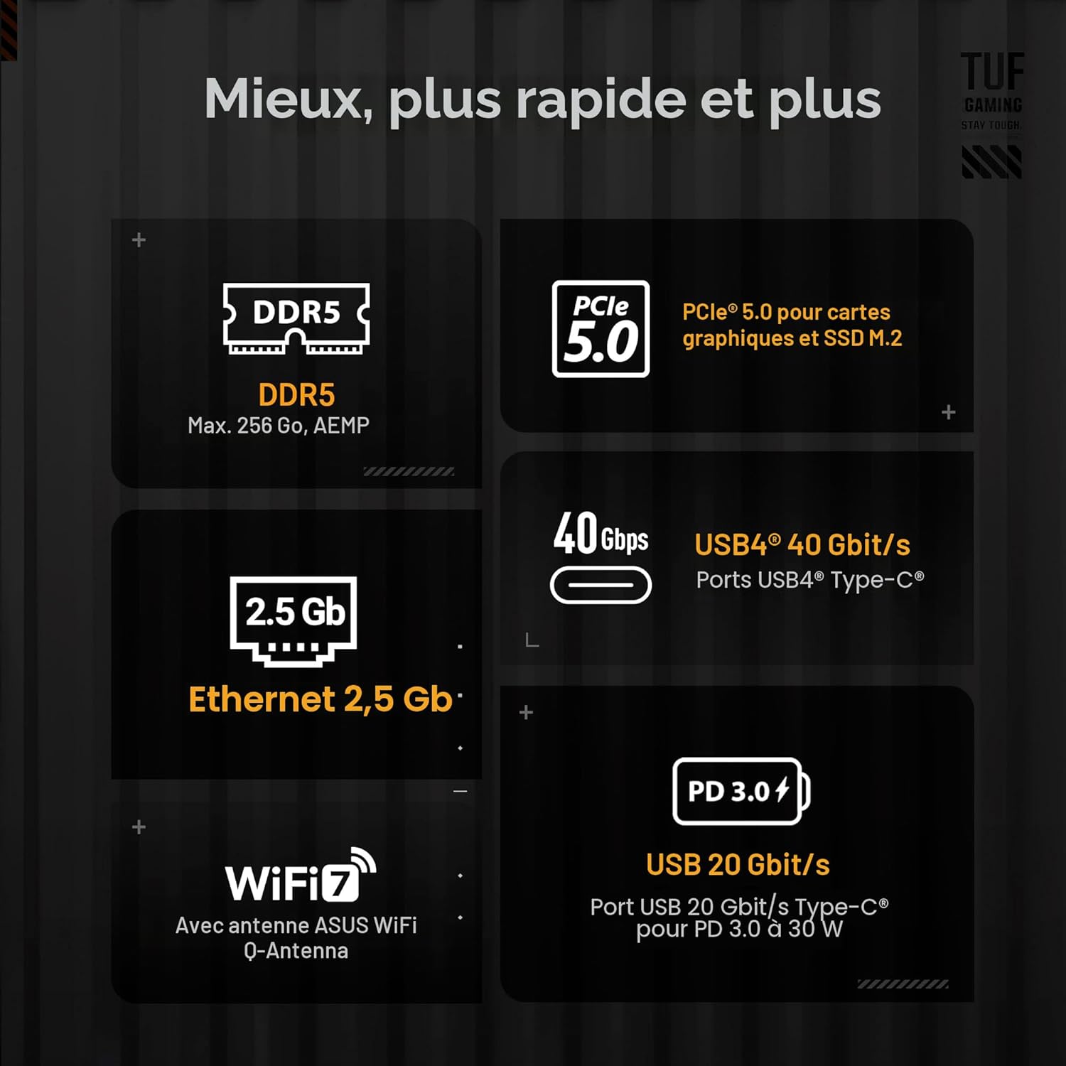 ASUS TUF GAMING X870E-PLUS WIFI7 - image 4