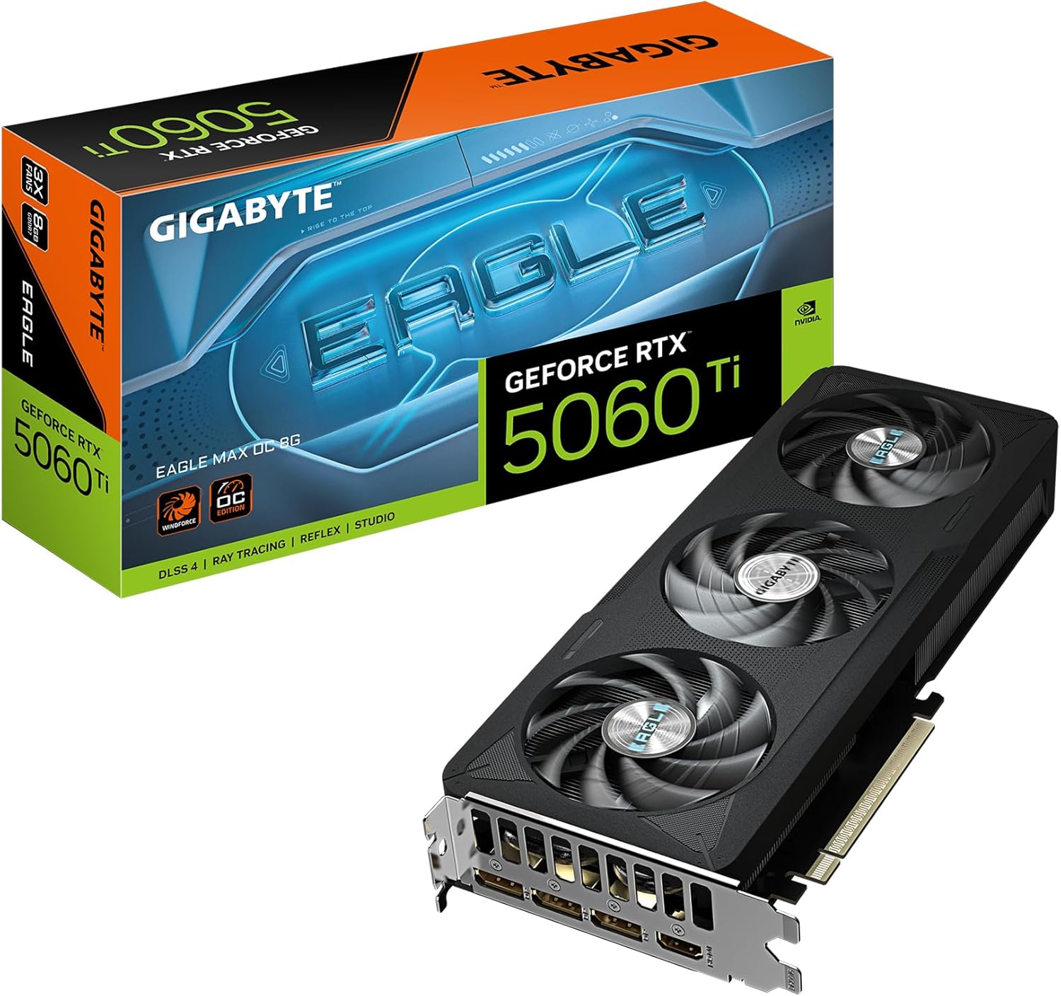 GIGABYTE GeForce RTX 5060TI EAGLE MAX OC 8G - image 1