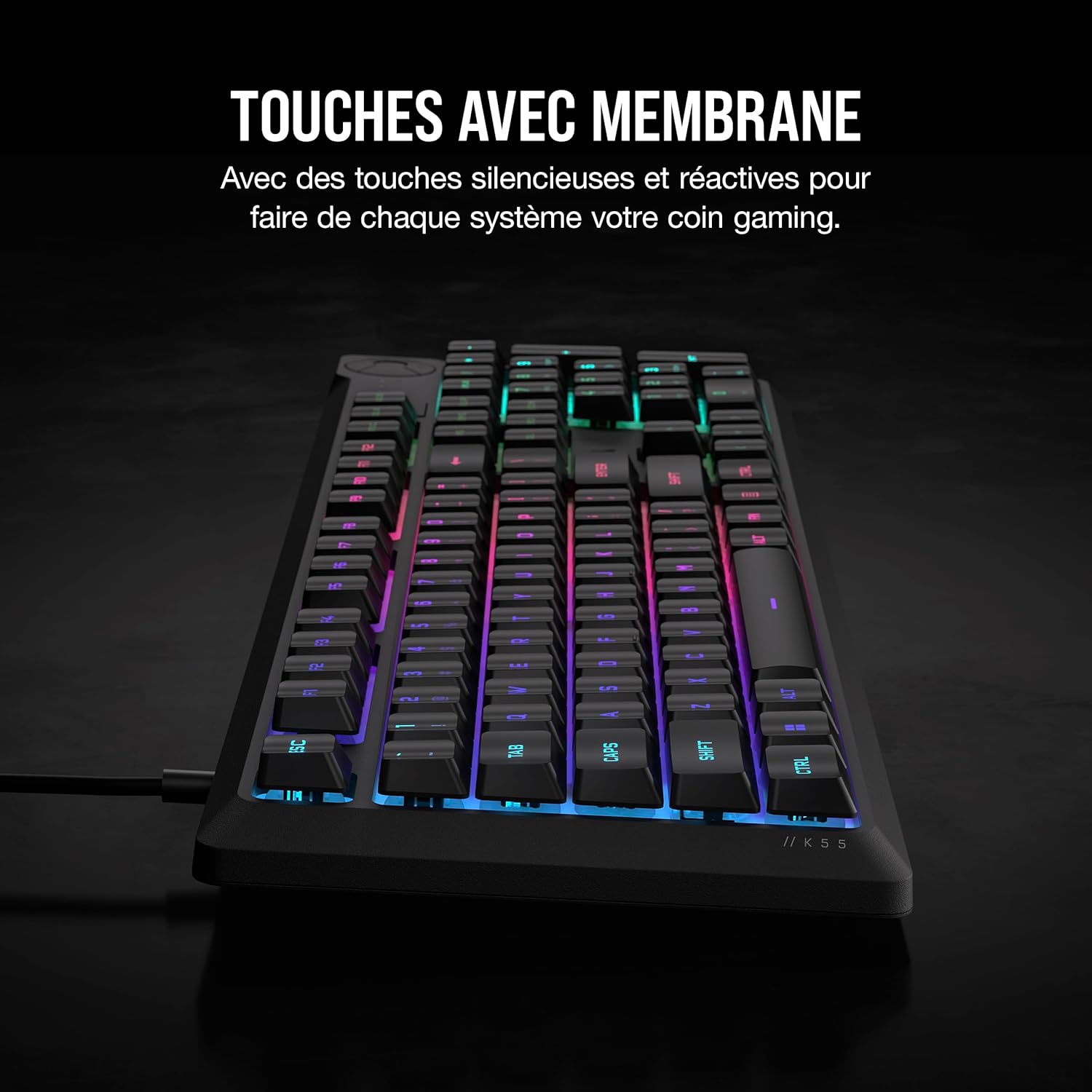 Corsair Gaming K55 Core RGB - image 3