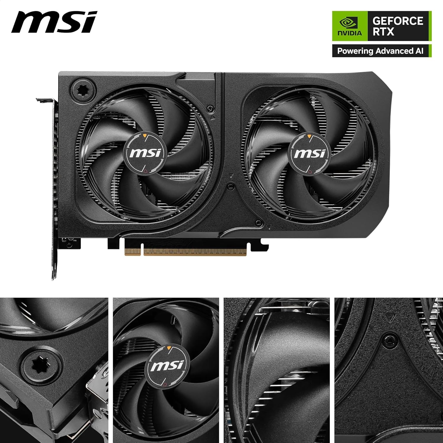 MSI GeForce RTX 5060 Ti 16G Shadow 2X OC Plus - image 3