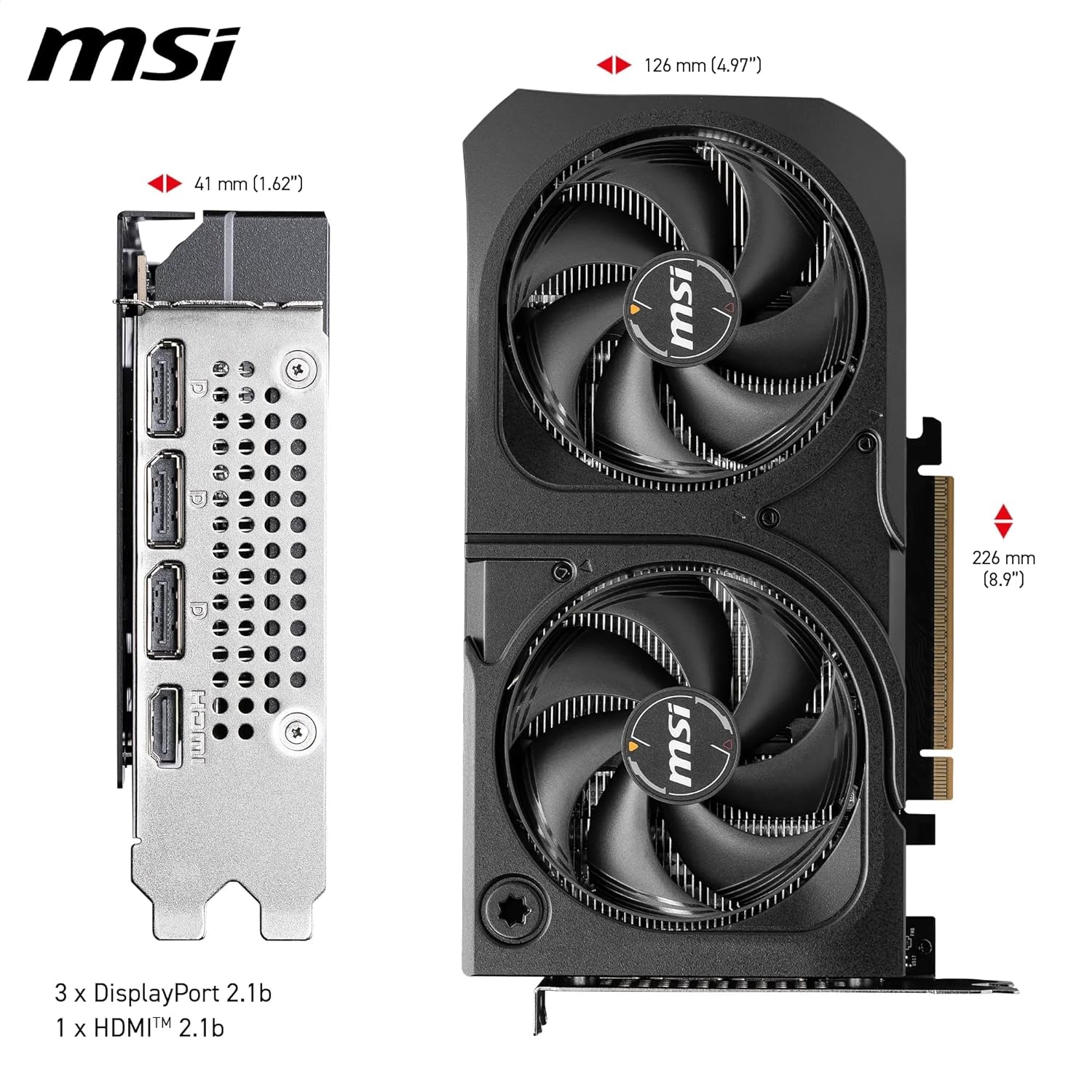 MSI GeForce RTX 5060 Ti 16G Shadow 2X OC Plus - image 4