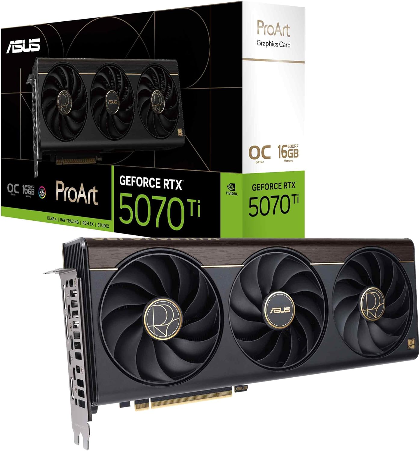 ASUS ProArt GeForce RTX 5070 Ti 16GB GDDR7 OC Edition - image 1