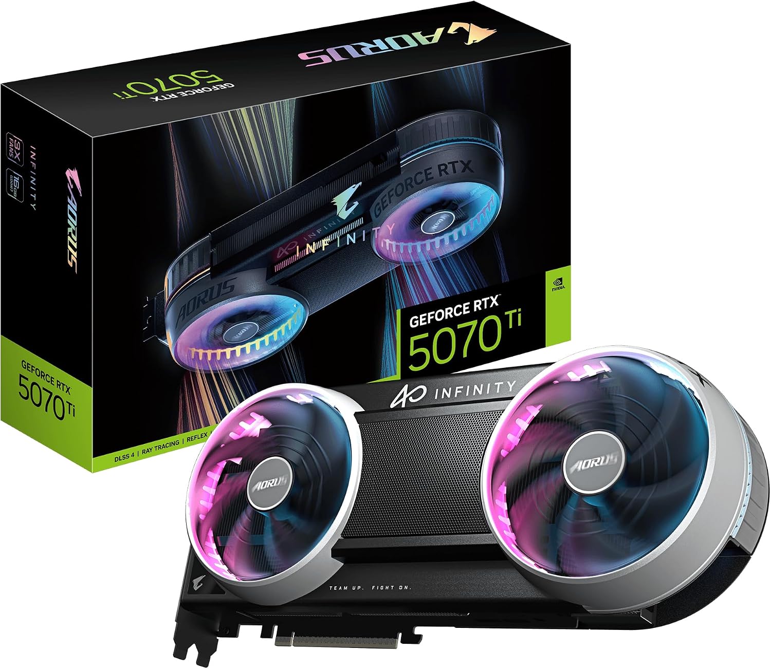 GIGABYTE AORUS GeForce RTX 5070 Ti Infinity 16GD 1.0 - image 1