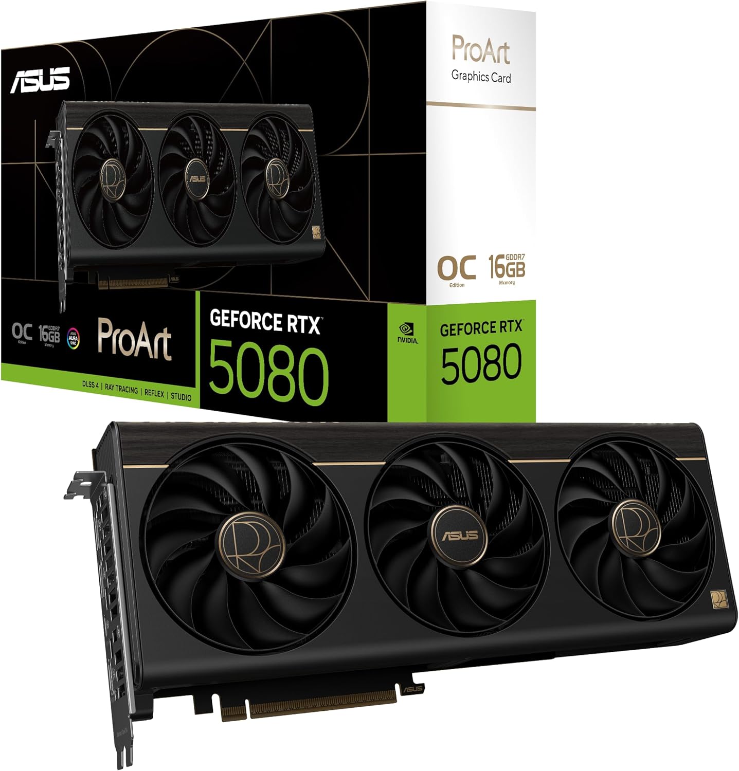 ASUS ProArt GeForce RTX 5080 16GB GDDR7 OC Edition - image 1