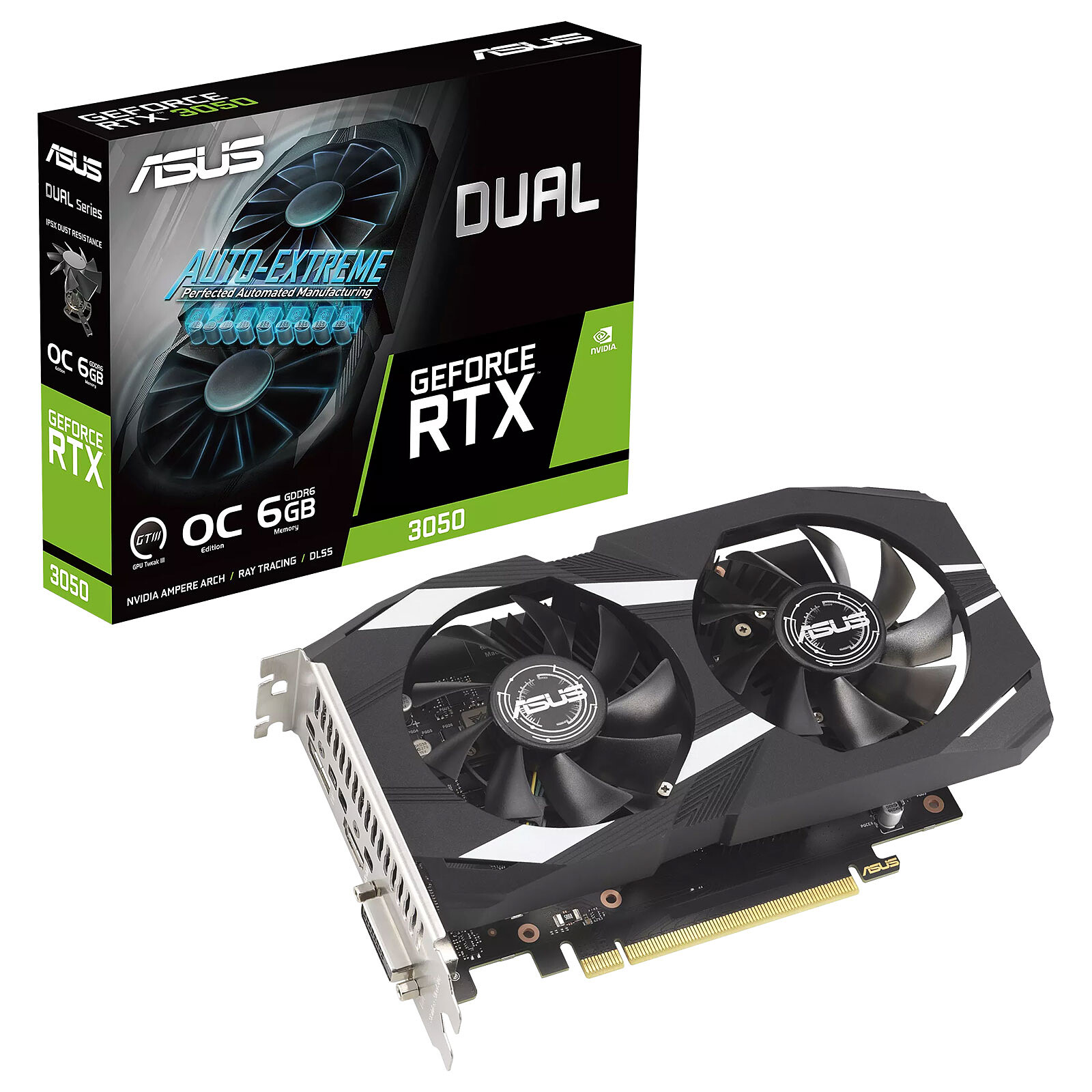 ASUS DUAL RTX 3050 O6G - image 1