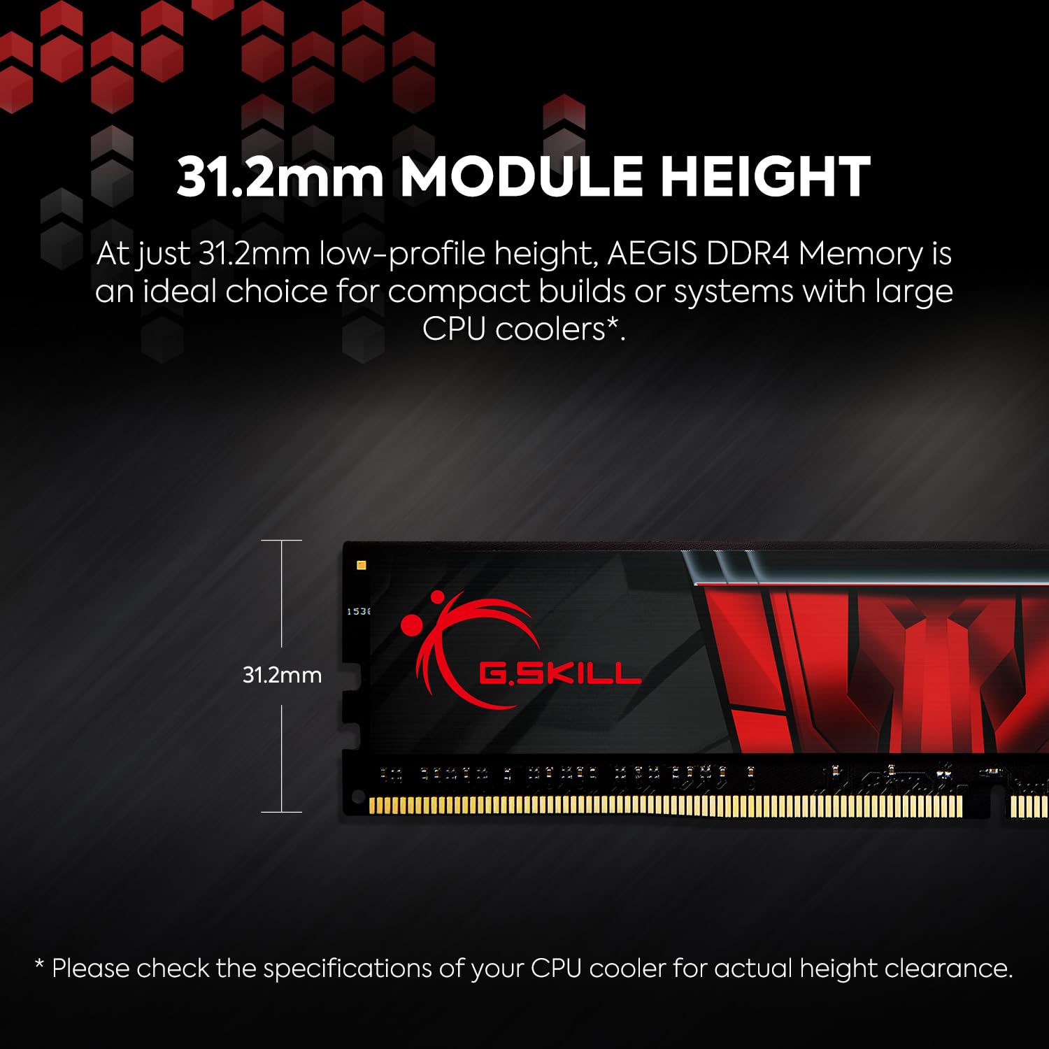 G.Skill Aegis 16Go KIT  (2x8GB) DDR4 3200MHz - image 3