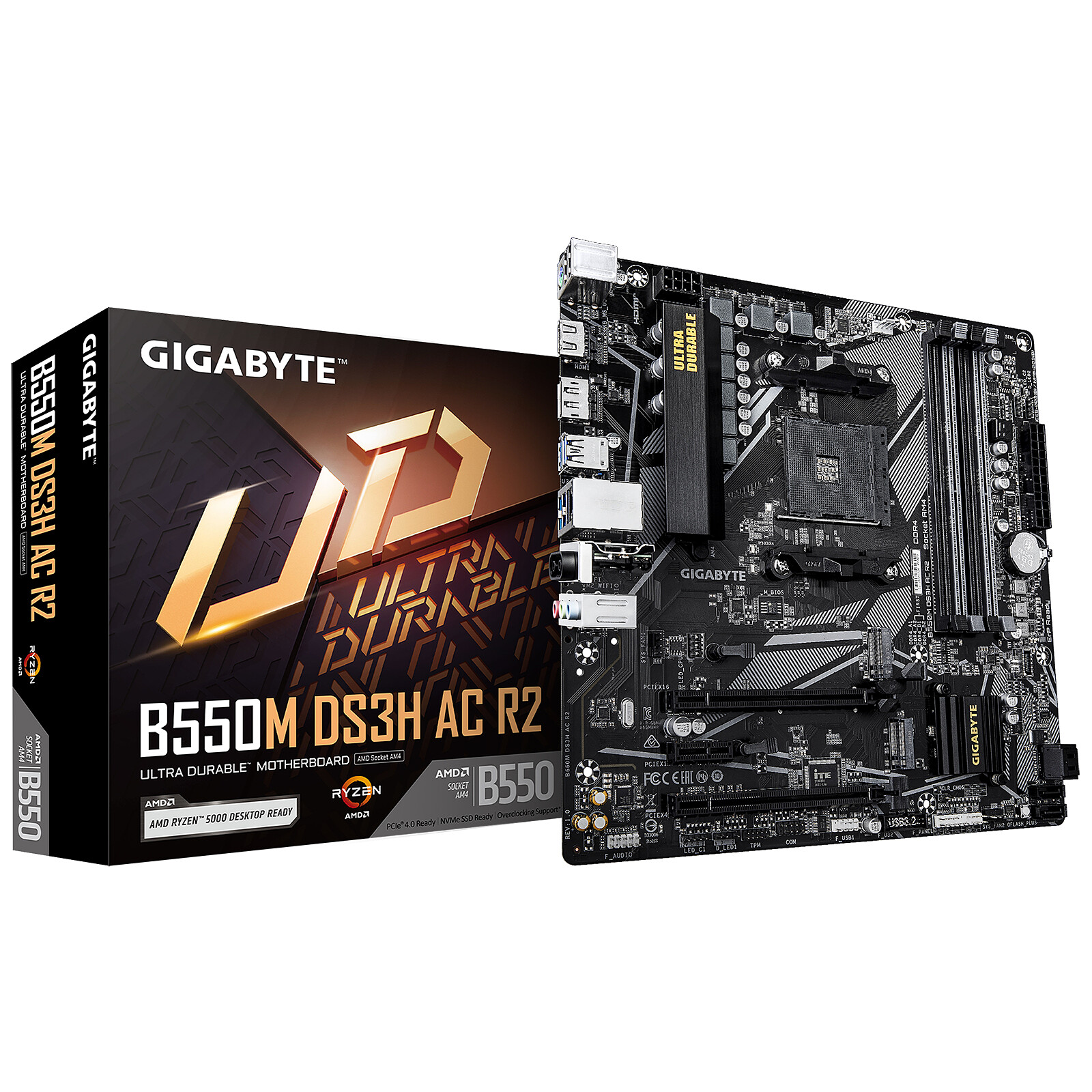 GIGABYTE B550M DS3H AC R2 - image 1
