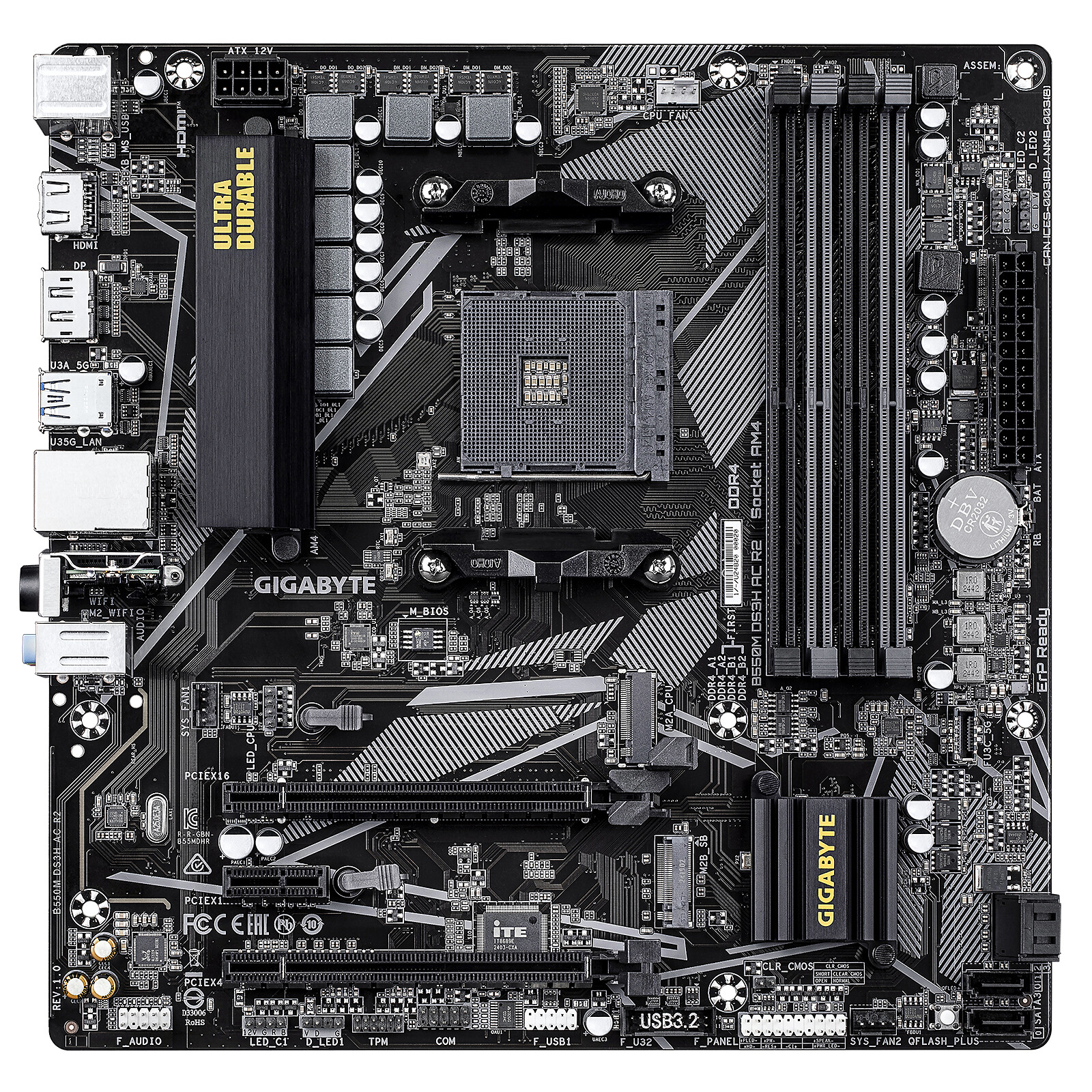 GIGABYTE B550M DS3H AC R2 - image 2