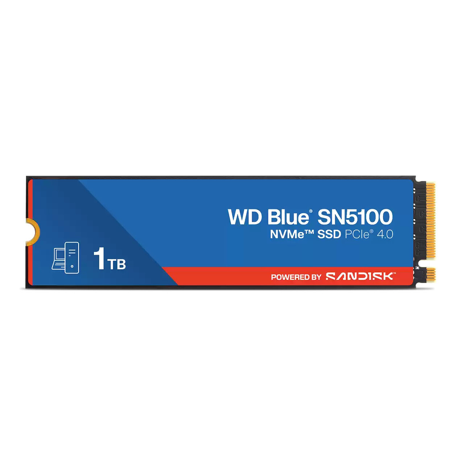 Western Digital SSD Blue SN5100 1To Nvme PCIe 4.0 Tray - image 1