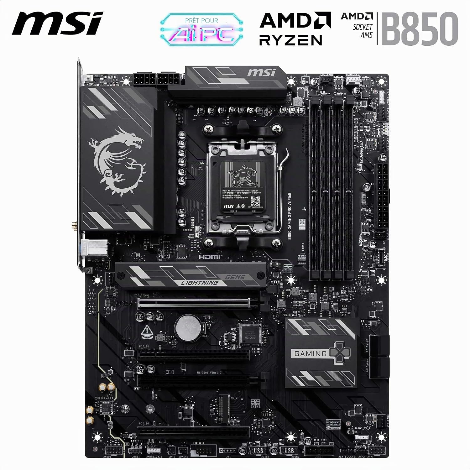 MSI B850 GAMING PRO WIFI6E - image 2