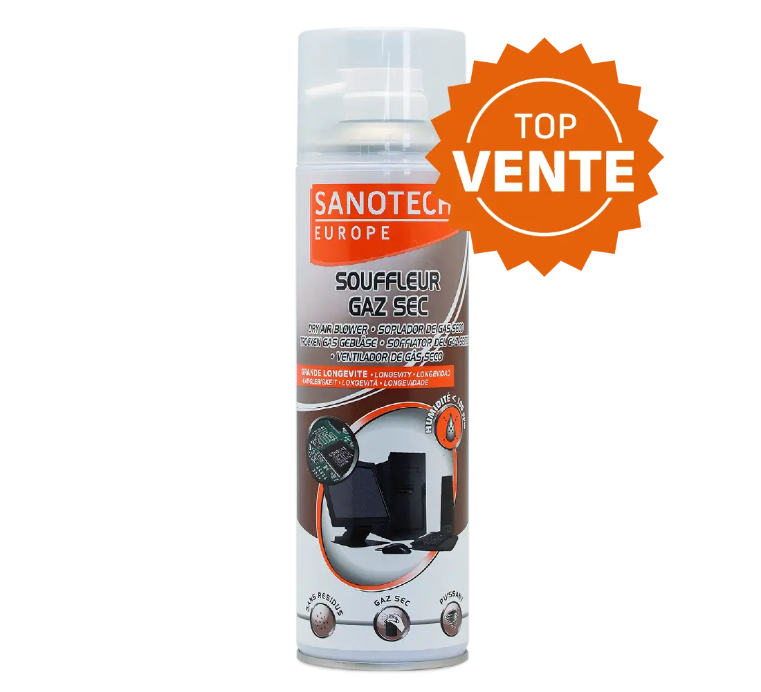 Sanotech Souffleur Gaz Sec dépoussiérage