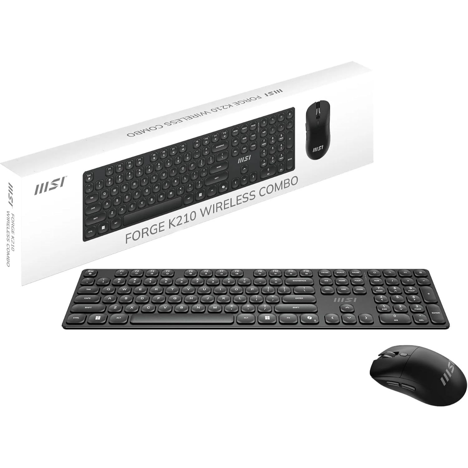 Kit MSI Forge K210 W Combo sans fil bureautique FR