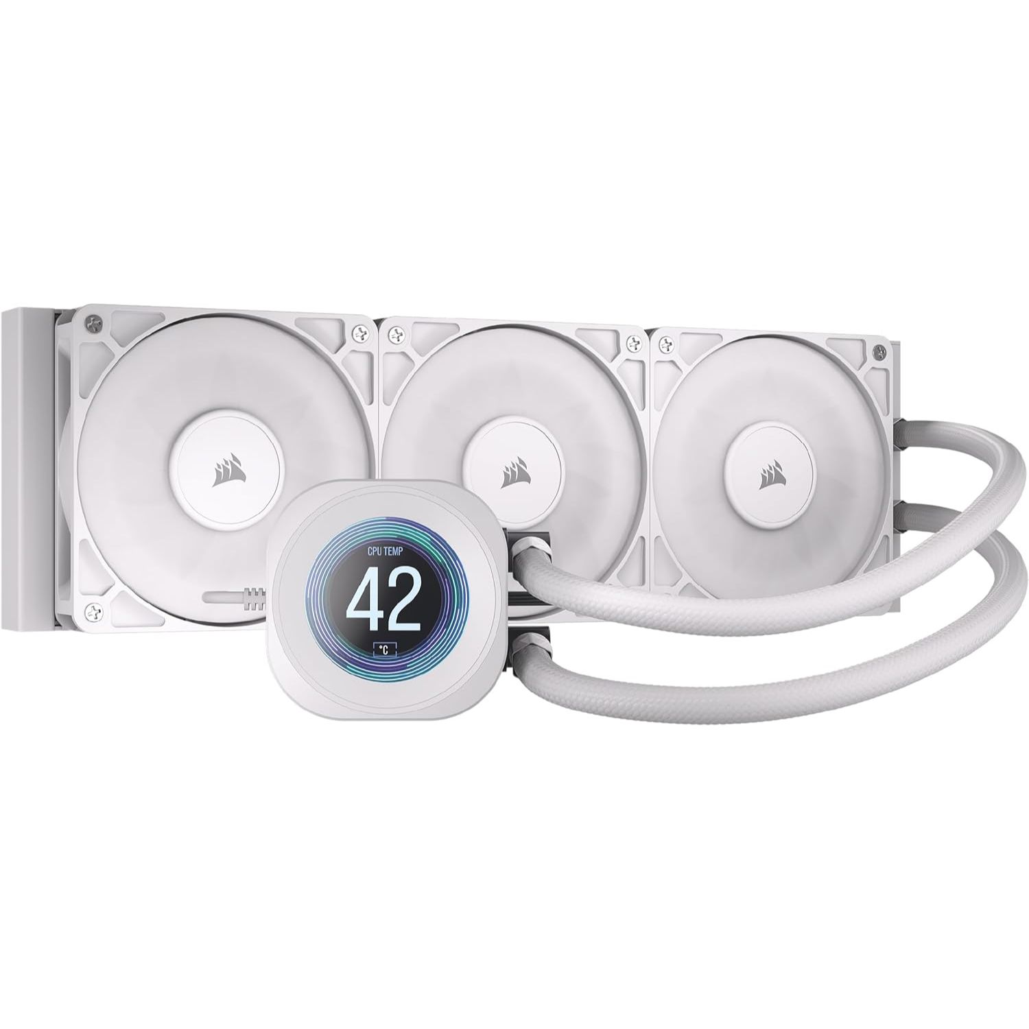 CORSAIR NAUTILUS 360 RS Liquid CPU Cooler WHITE - image 1