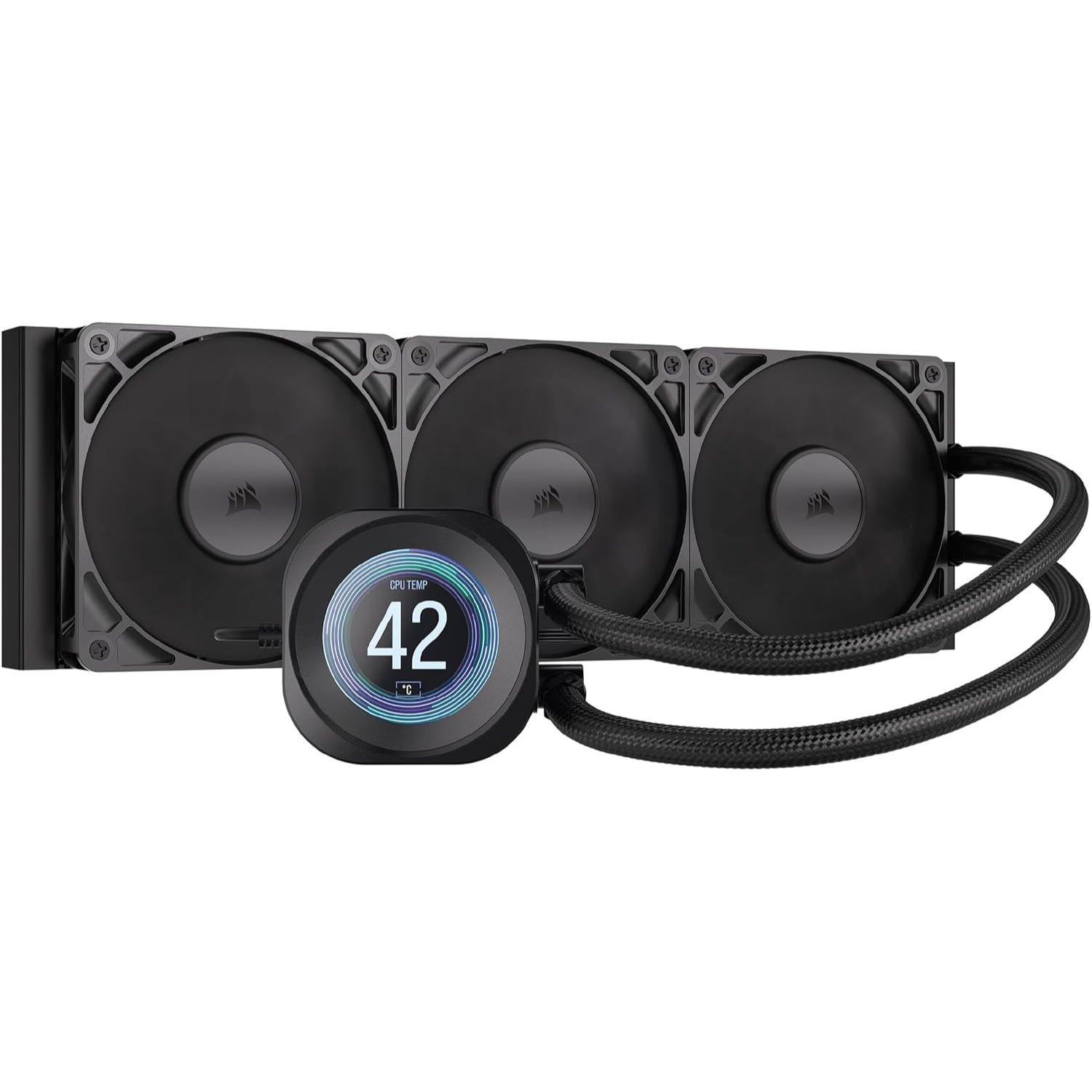 CORSAIR NAUTILUS 360 RS Liquid CPU Cooler ALL Black - image 1